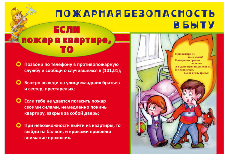 Памятка. Противопожарная безопасность..